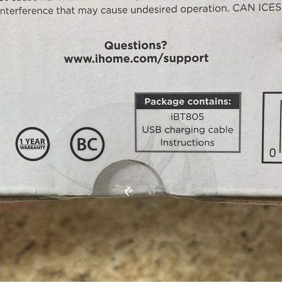 iHome New in Sealed Box Playglow Mini Portable Bluetooth Color Changing Speaker - Picture 8 of 8